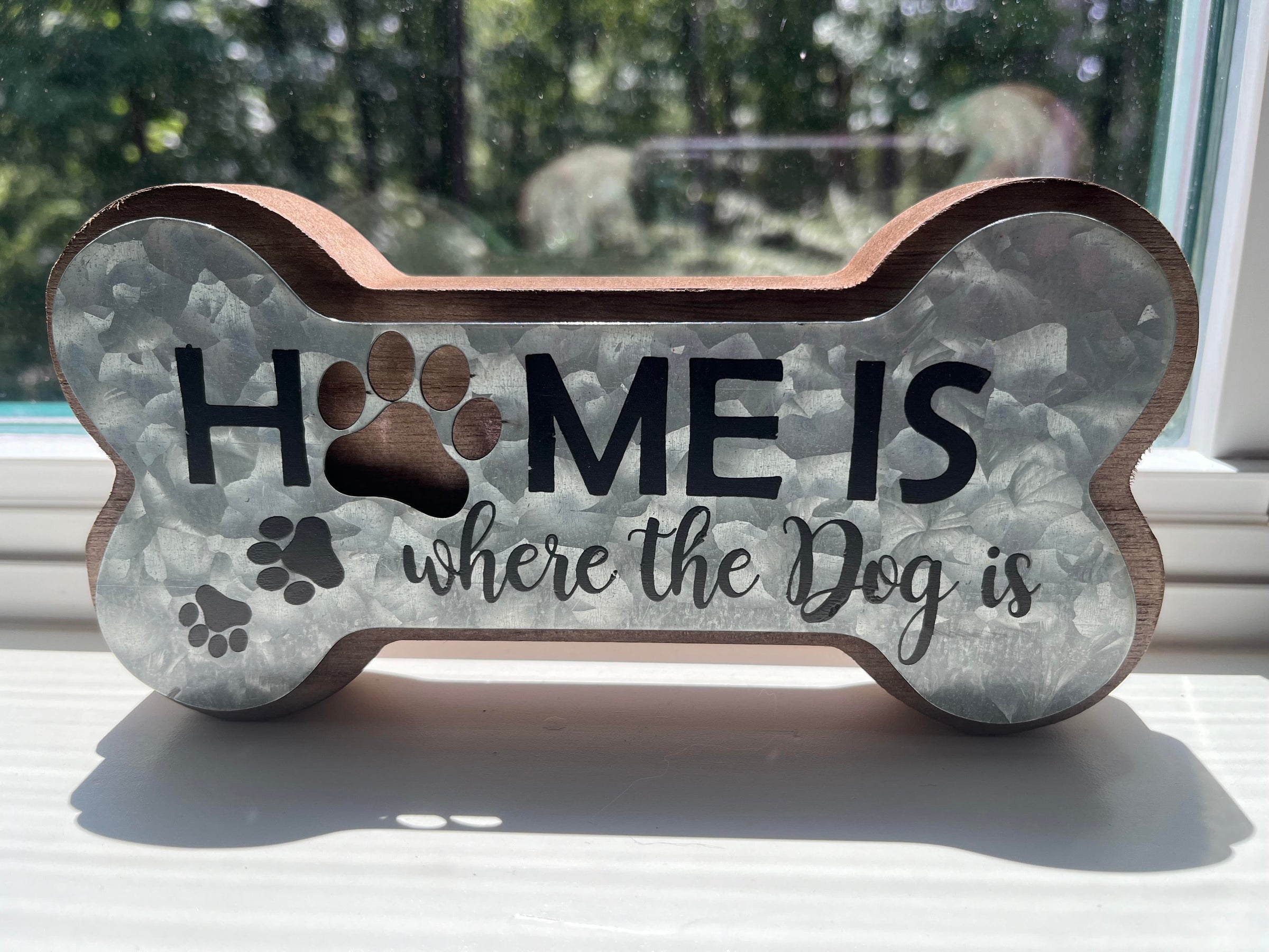 Dog Block Sign Dog Bone Home Block Signs - Assorted Styles | Presentations by Patti